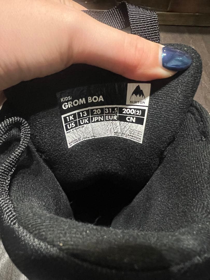 ⭐︎感謝の日々⭐︎!!バートン20㎝✳︎スノーボードブーツ✳︎kids