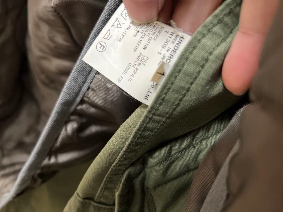 お年玉セール‼️undercover アンダーカバー　モッズコート サイズ1