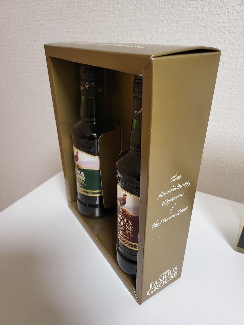 【箱付き 】ザ　フェイマスグラウス１８年＋１２年セット