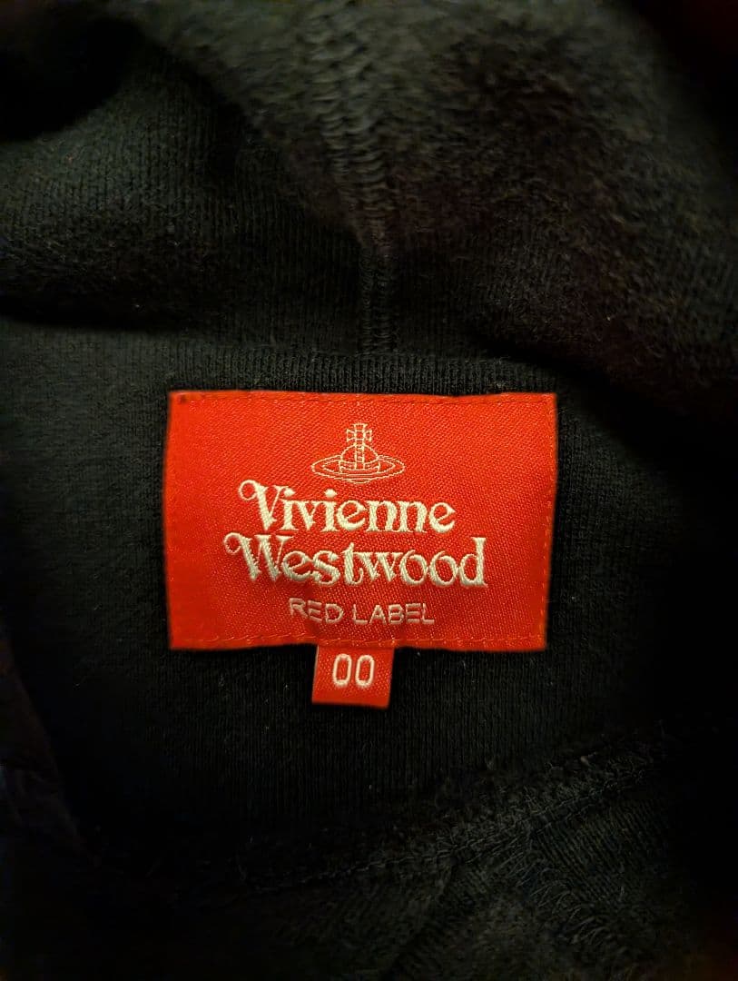 Vivienne Westwood RED LABEL バイカラー 刺繍パーカー