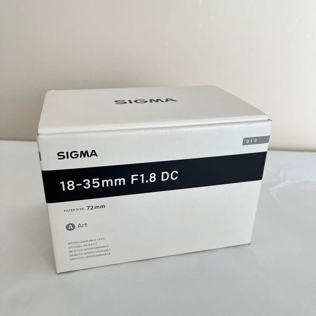 美品 SIGMA 18-35mm F1.8 DC HSM ニコンF用