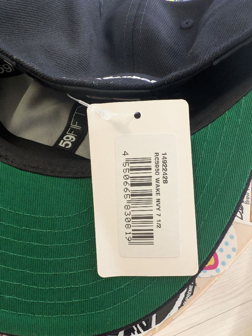 New Era 59FIFTY 7 1/2 ネイビー WAKE.SAPPORO