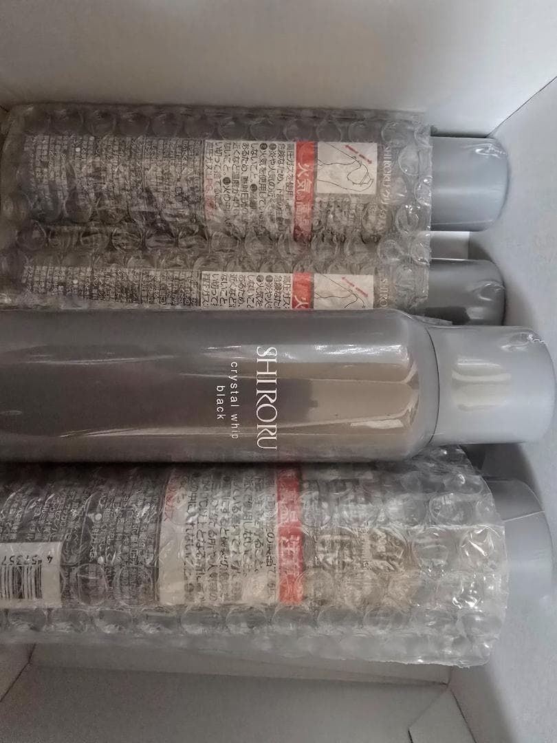 SHIRORU crystal whip black 6本