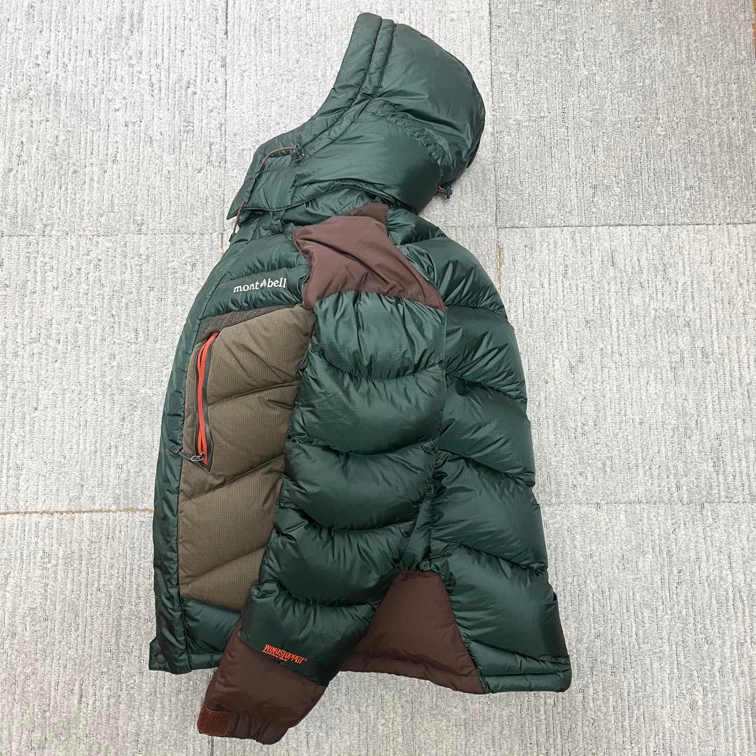 激レア 韓国限定 mont-bell モンベル ダウンジャケット グリーン M