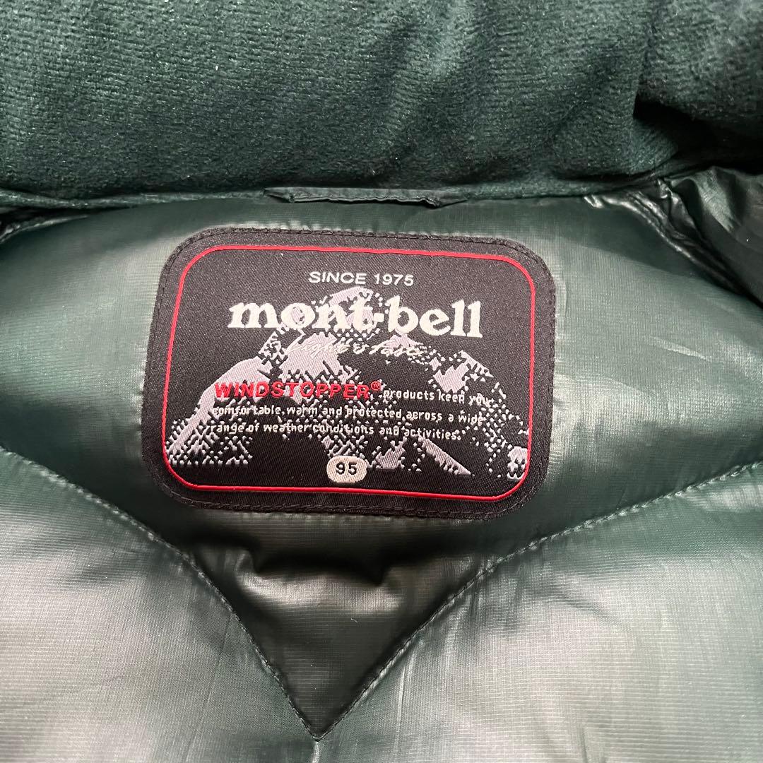 激レア 韓国限定 mont-bell モンベル ダウンジャケット グリーン M