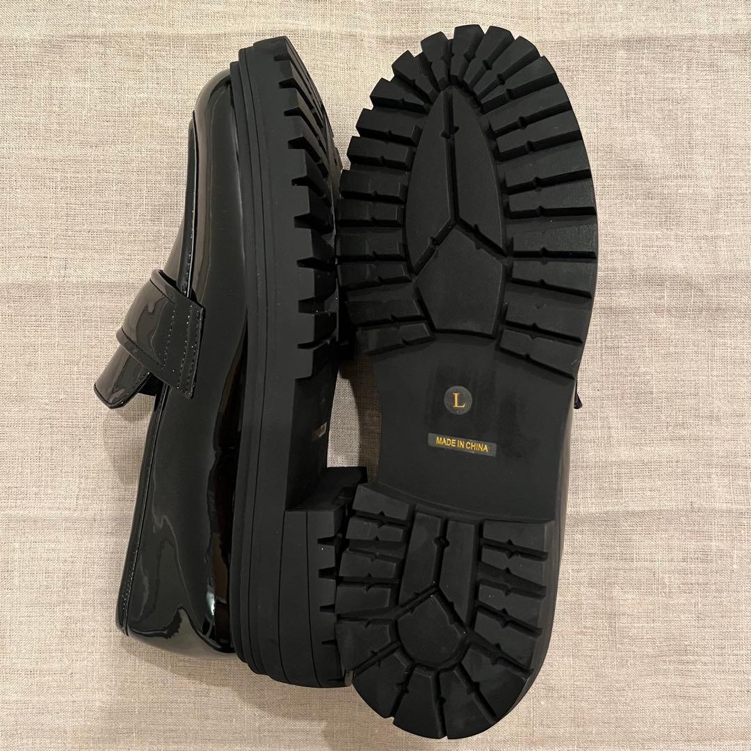 東原亜希【FORME】レインローファー ★新品（L）