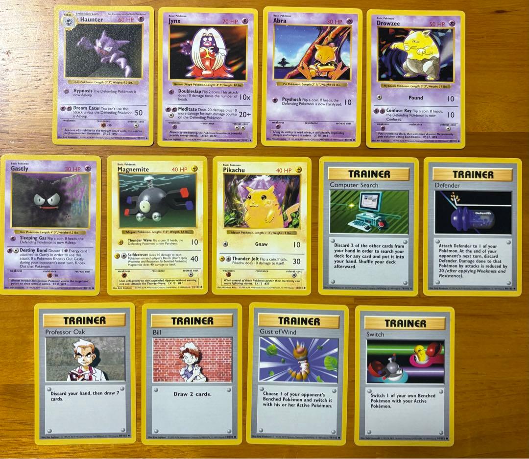 1999年　ポケモンカード　英語版　まとめ売り