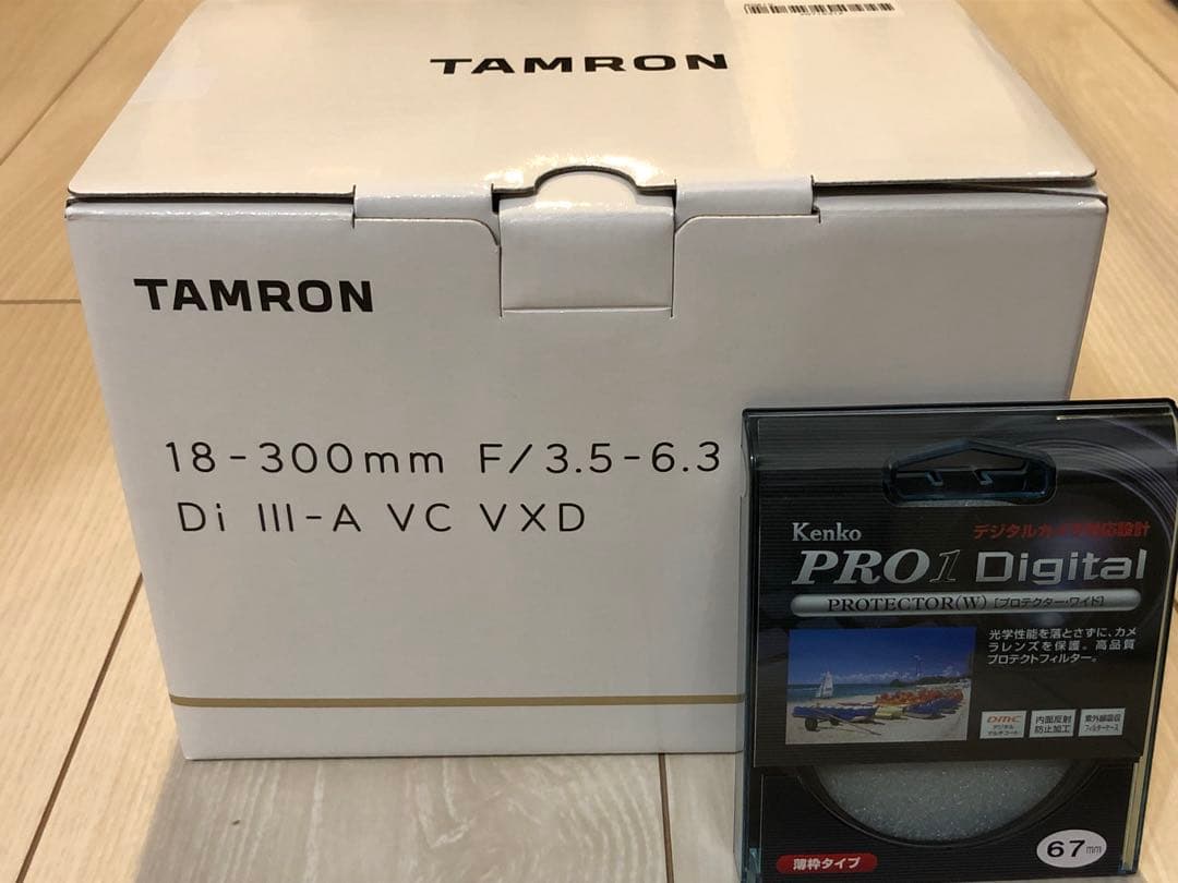 【新品未開封】TAMRON18-300mm F3.5-6.3ソニーE