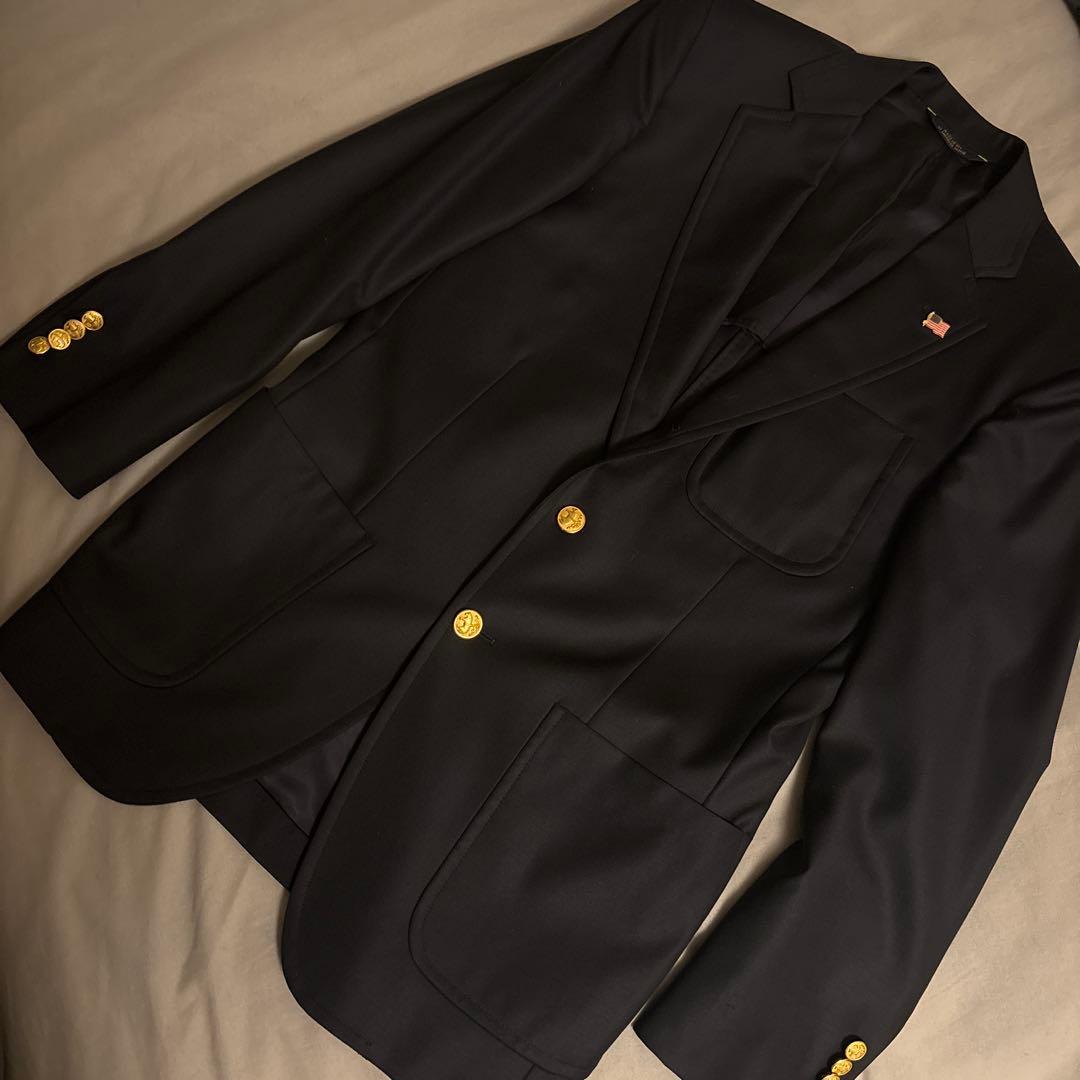 S*N様 Brooks Brothers CANONICO 36 紺ブレザー　金