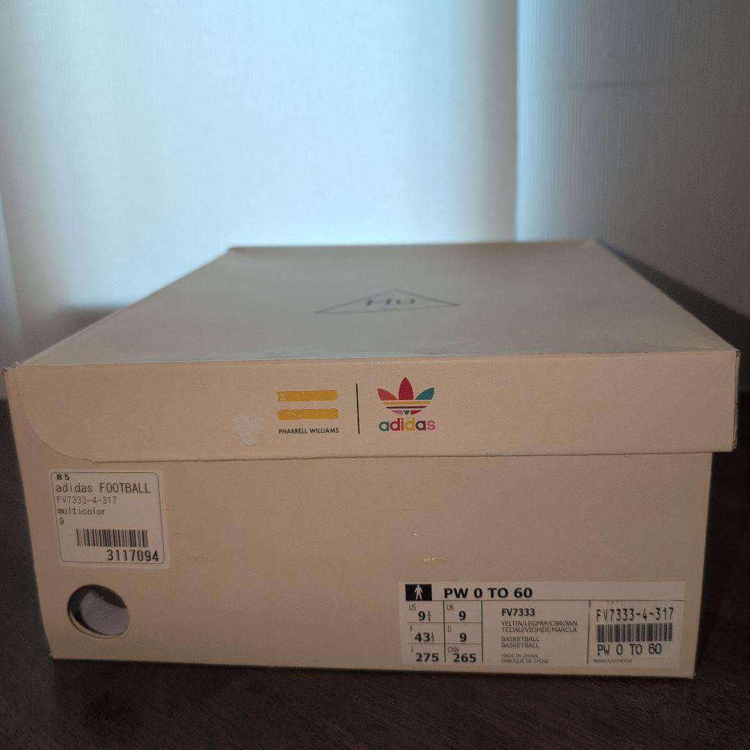 未使用　adidas Pharrell Williams PW 0 TO 60