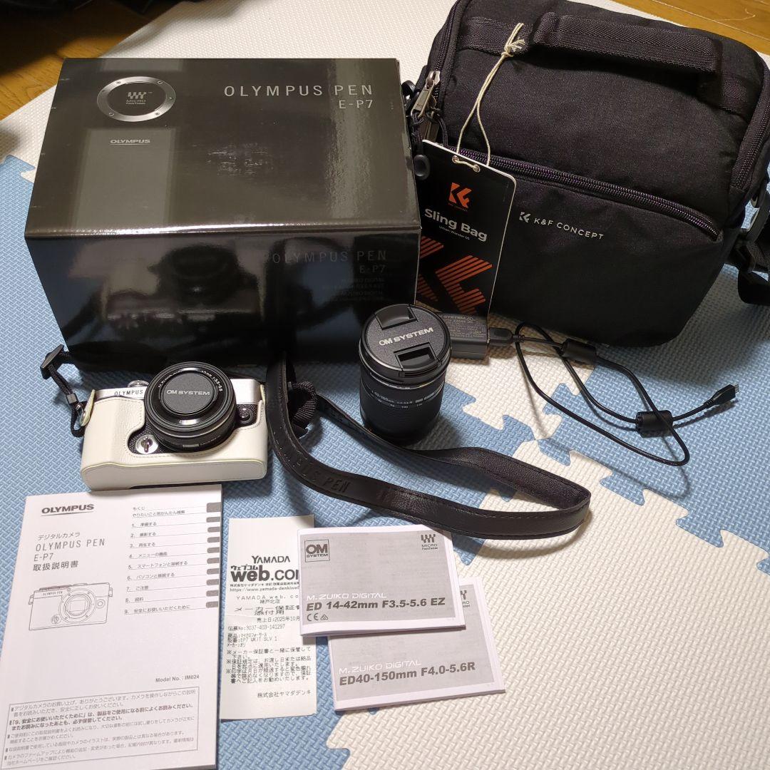 OLYMPUS PEN E-P7 EZダブルズームキット