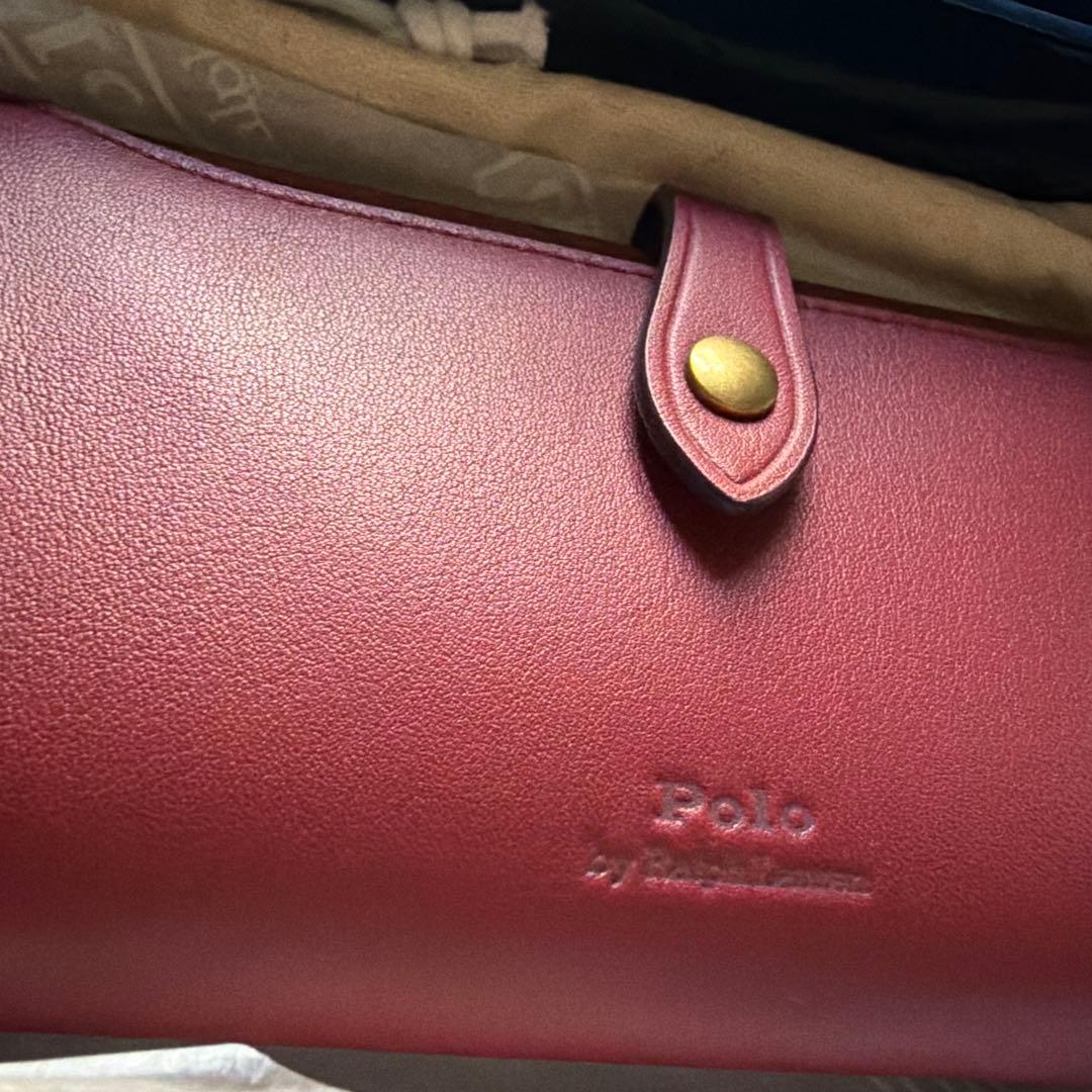 【早い者勝ちです！！】ポロベア⭐︎バーガンディ長財布⭐︎