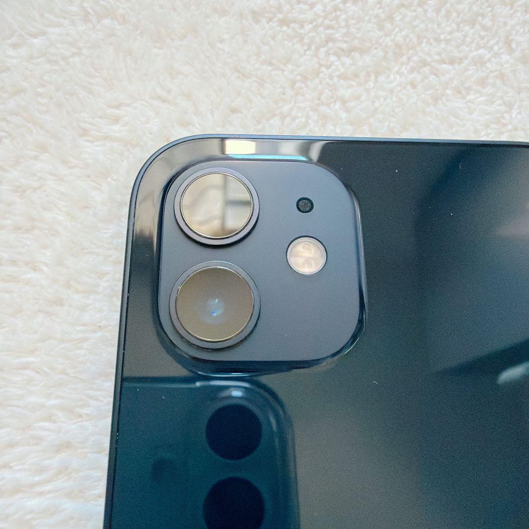 美品☆iPhone12 64GB ブラック 本体｜動作確認済｜初期化済