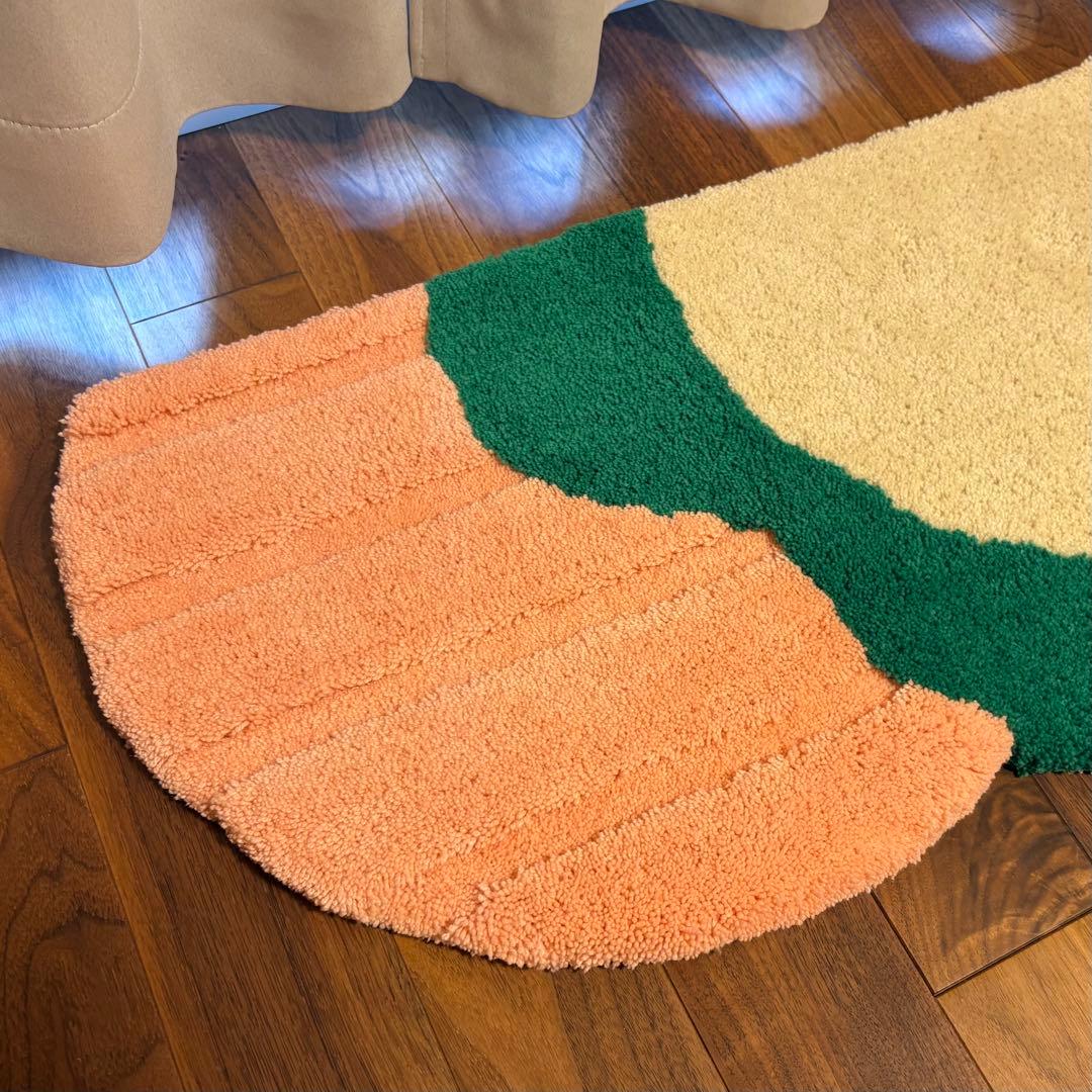 【ほぼ未使用】MIYOSHI RUG BREAKFAST RUG