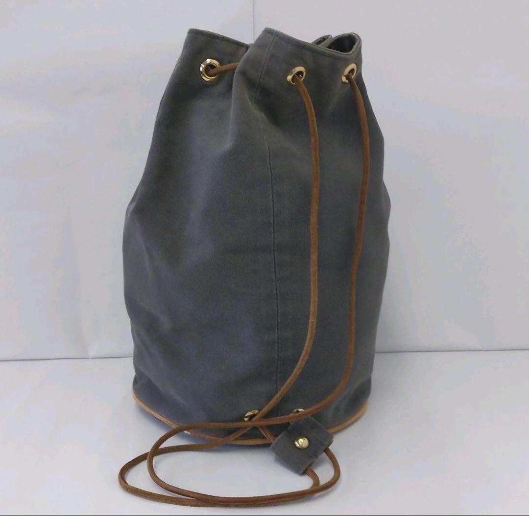 EA02 エルメス ポロションミミル 巾着型ショルダーバッグ タグ有り