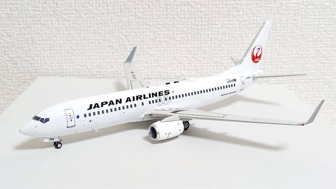 JFOX 1/200 JAL 日本航空 B737-800 JA349J 完成品
