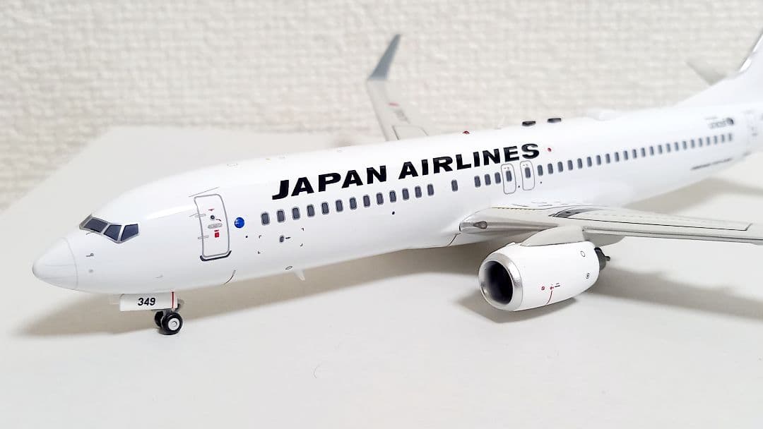 JFOX 1/200 JAL 日本航空 B737-800 JA349J 完成品