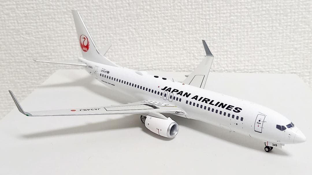 JFOX 1/200 JAL 日本航空 B737-800 JA349J 完成品