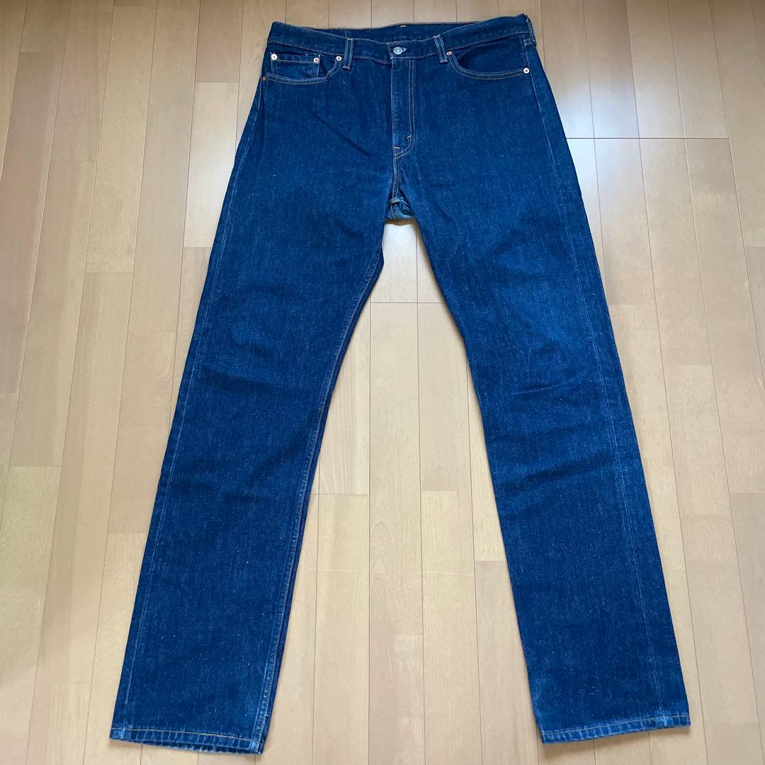 【濃紺】00s Levi's 505 USA製　ボタン裏532