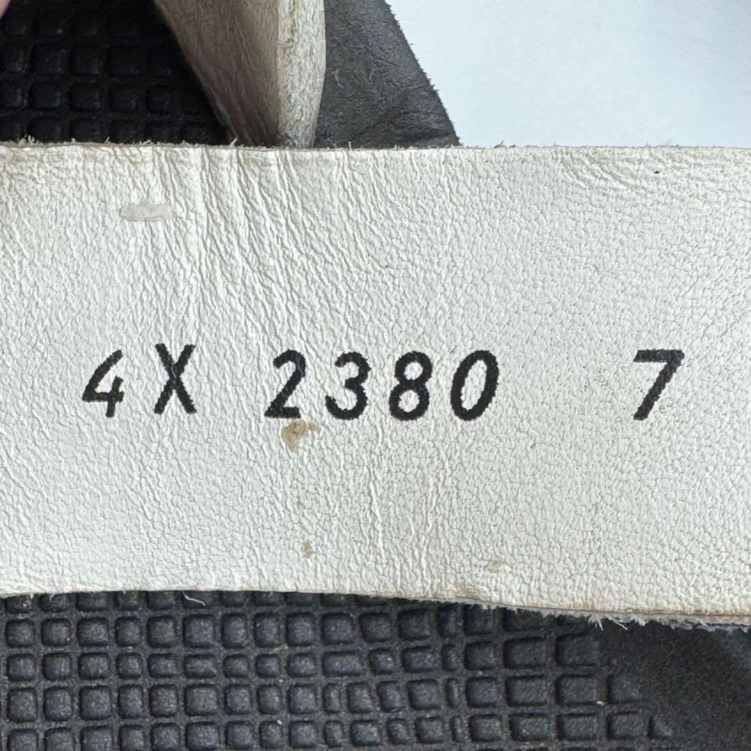 美品　プラダスポーツ　メンズ　クロスサンダル　ロゴ　ベルト