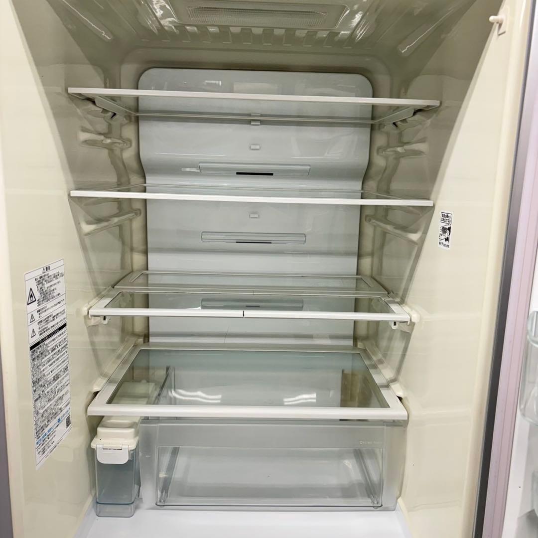 596 東芝　大型冷蔵庫　大容量410L 400L強　家庭用　自動製氷　右開き