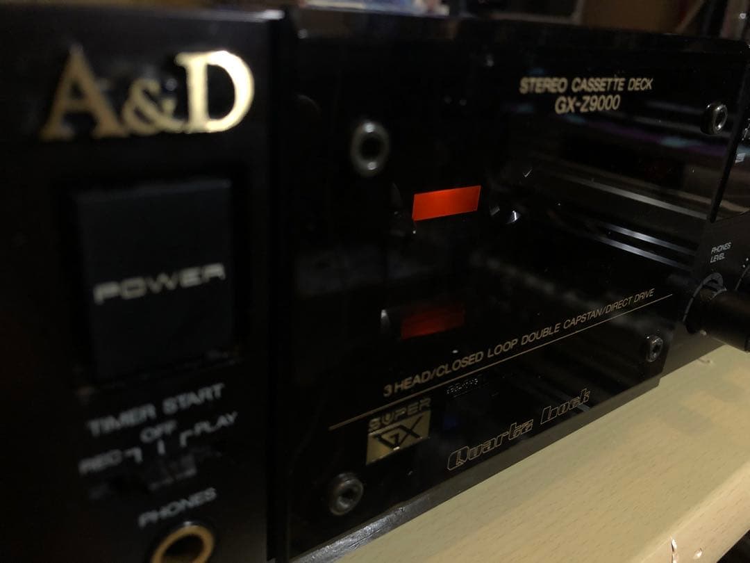 カセットデッキ　A&D GX-Z9000 【中古現状品】　【dbx】　送料込み