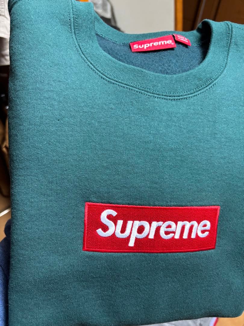 IDE-3✨SupremeboxlogocrewneckAPEステューシー