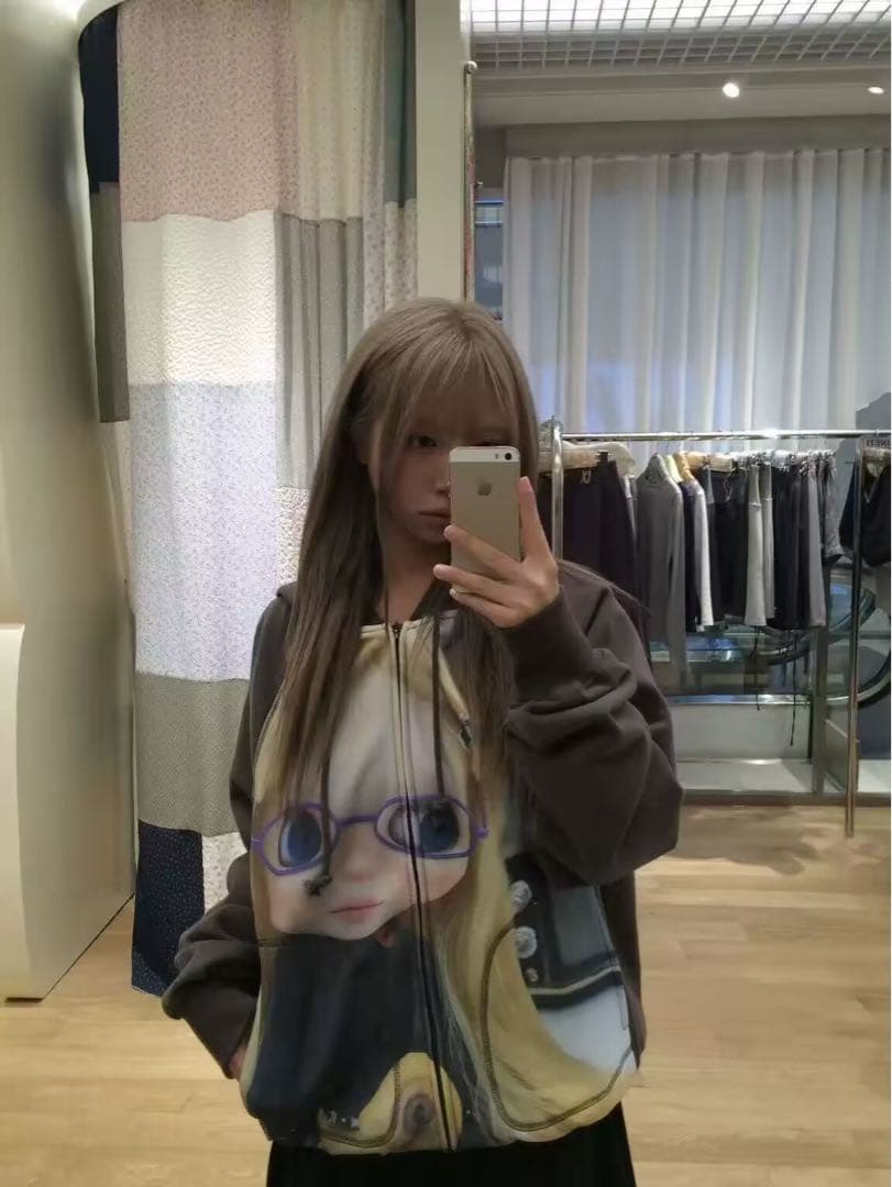 COYSEIO BLYTHE パーカー ブラウン