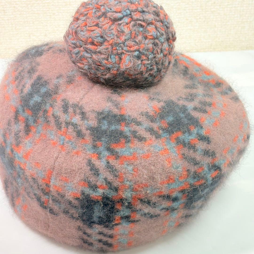 Vivienne Westwood ヴィヴィアンウエストウッド チェック ベレー