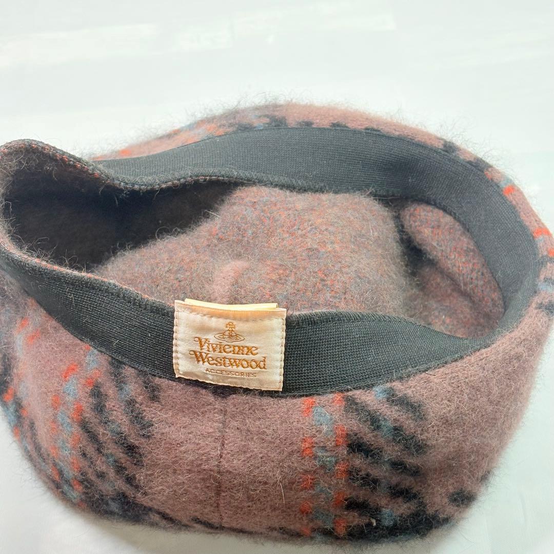 Vivienne Westwood ヴィヴィアンウエストウッド チェック ベレー