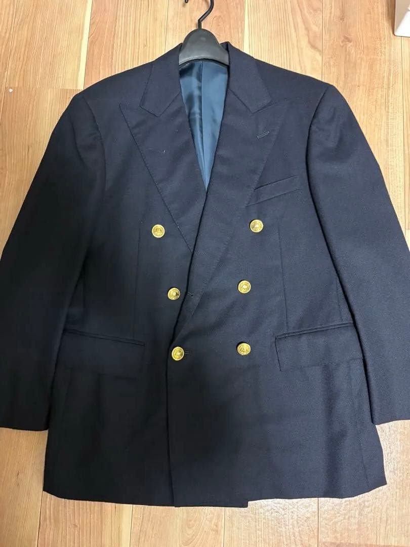 ⭐*️様 Ralph Lauren ネイビー ダブル 金ボタンテーラードジャケッ