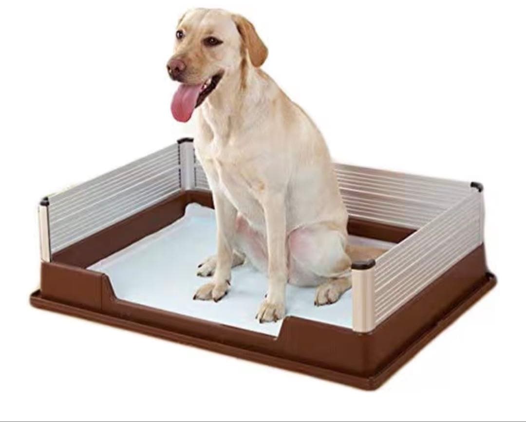 犬　トイレトレー　ワイド　はみ出し防止　犬用トイレ　大型犬　PEPPY ペピー