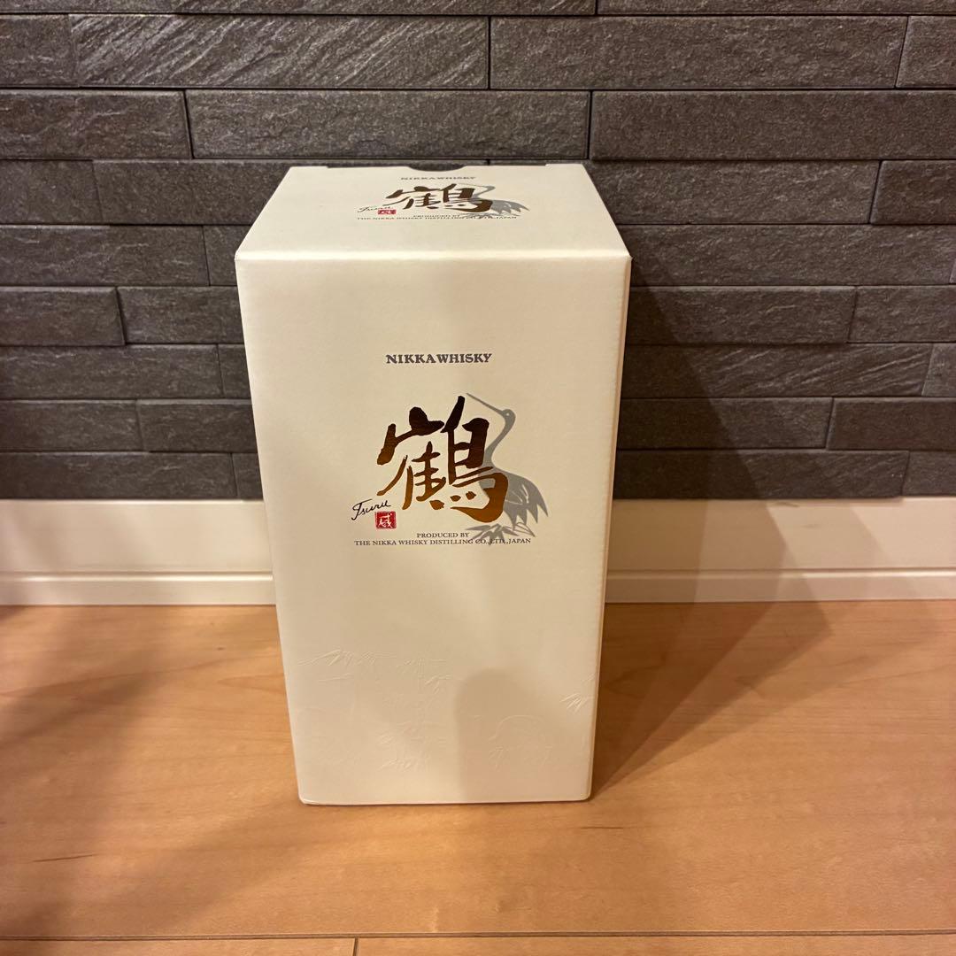 新品未開封　ニッカウヰスキー　鶴　ニッカウイスキー　蒸溜所限定
