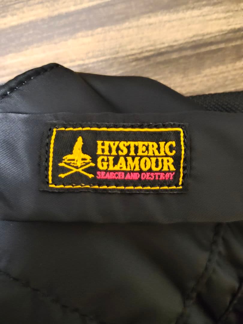 HYSTERIC GLAMOUR ボディバッグ ブラック ユニセックス
