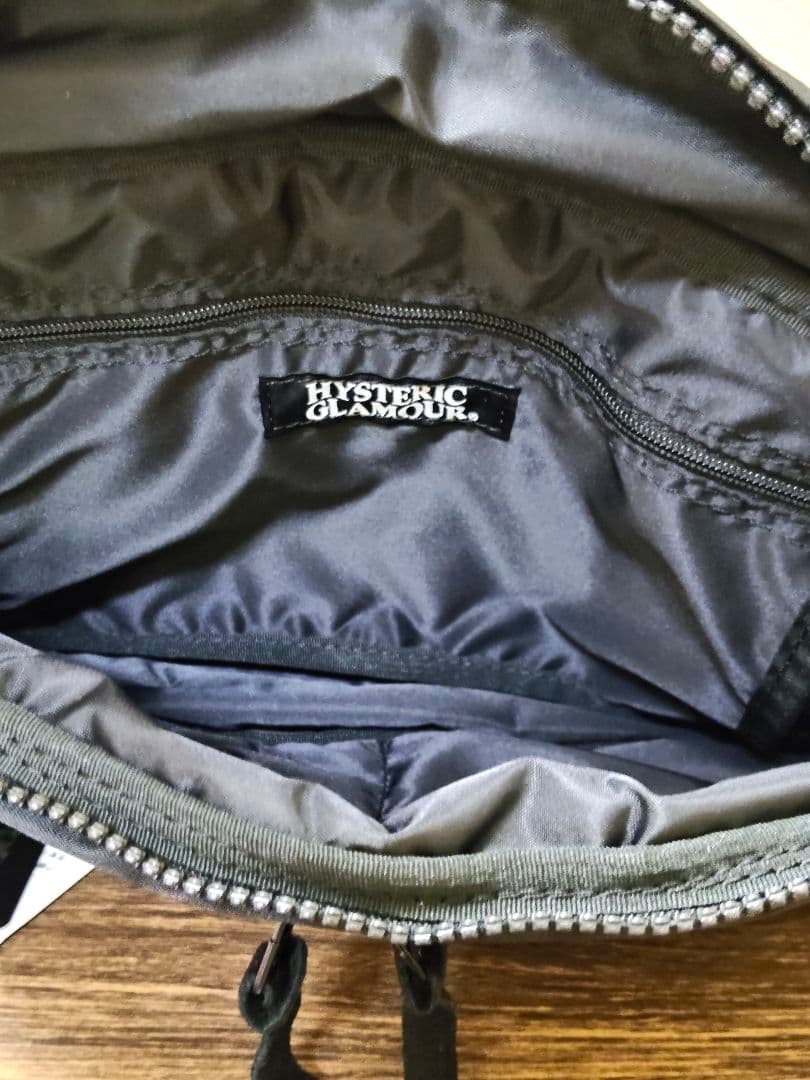 HYSTERIC GLAMOUR ボディバッグ ブラック ユニセックス