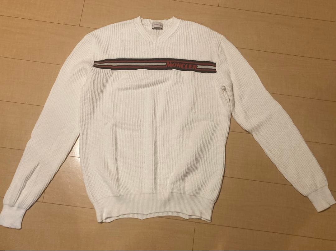 専用Moncler ホワイト ニットセーター