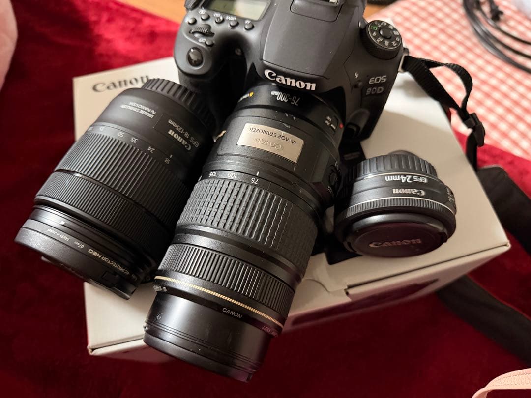 Canon EOS 90D レンズ3本セット