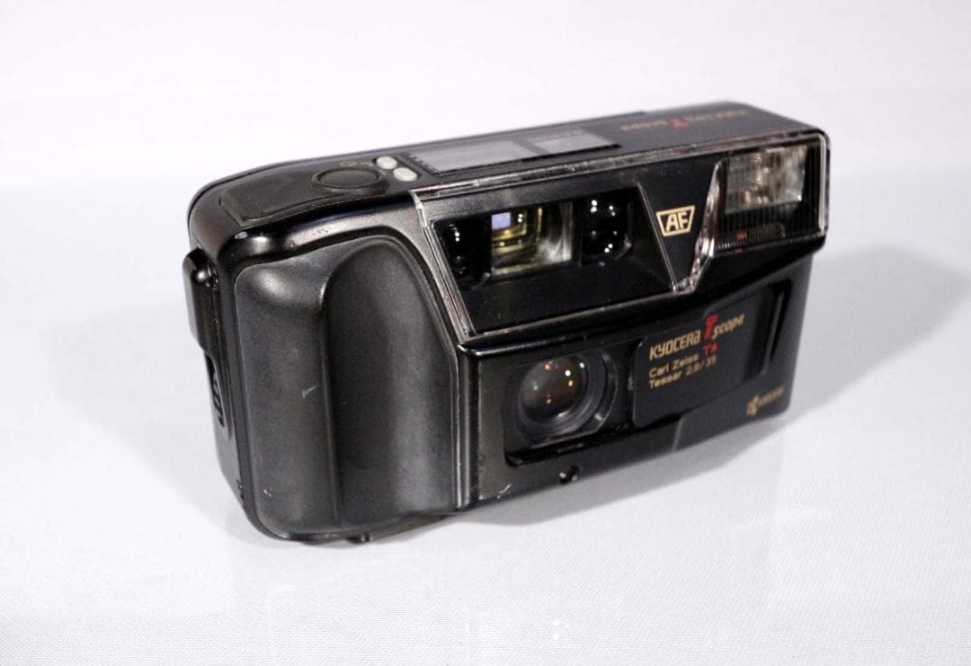 稀少■京セラ■フィルムカメラ■T Scope Carl Zeissレンズ 動作品