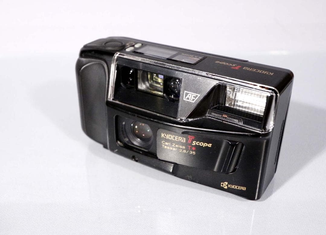 稀少■京セラ■フィルムカメラ■T Scope Carl Zeissレンズ 動作品