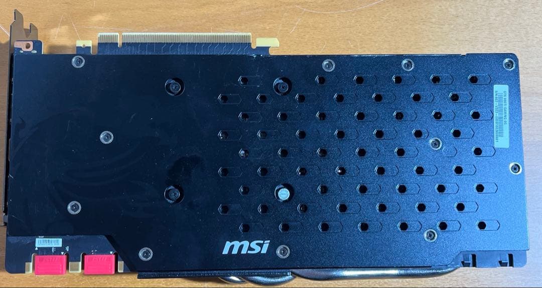MSI グラフィックボード デュアルファン