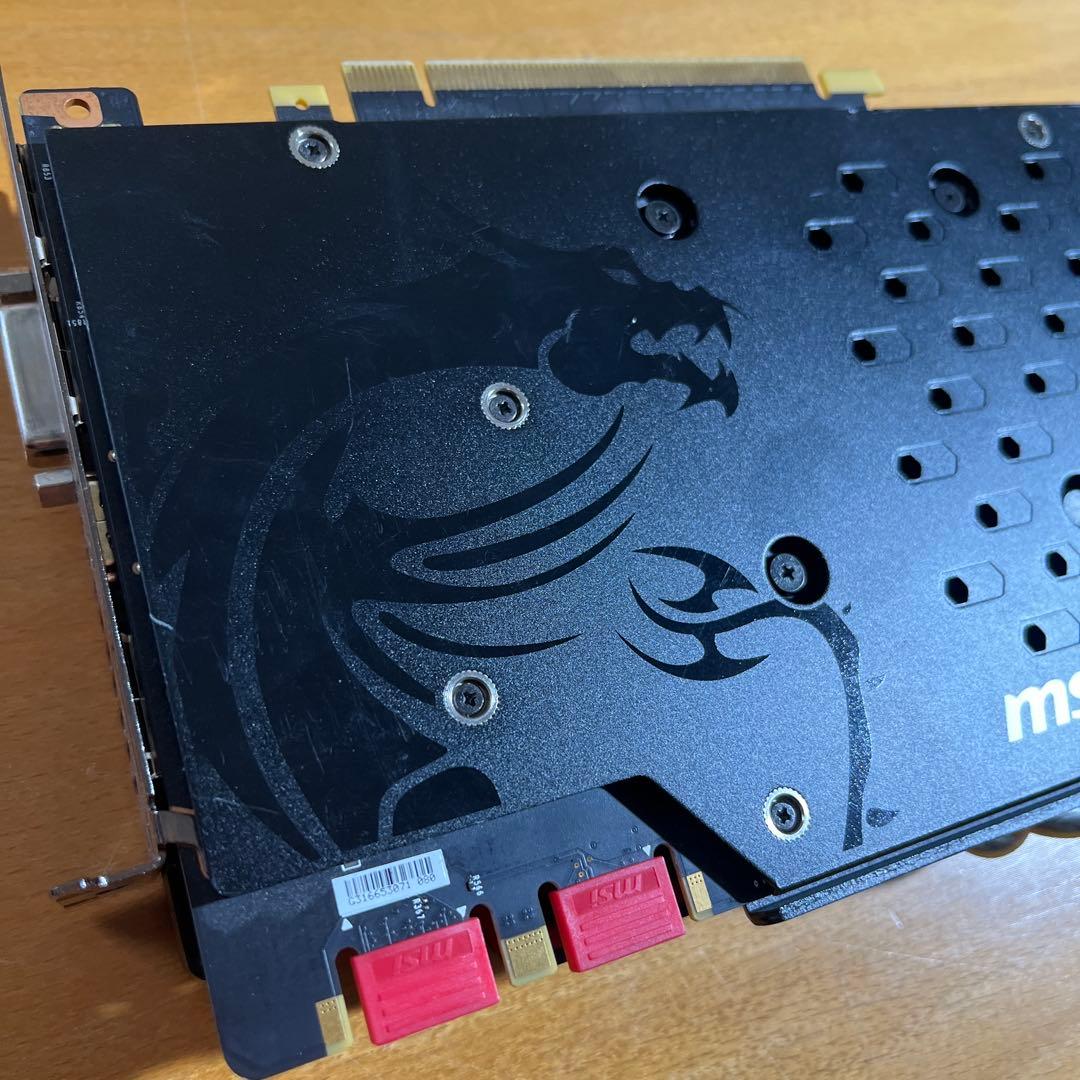 MSI グラフィックボード デュアルファン