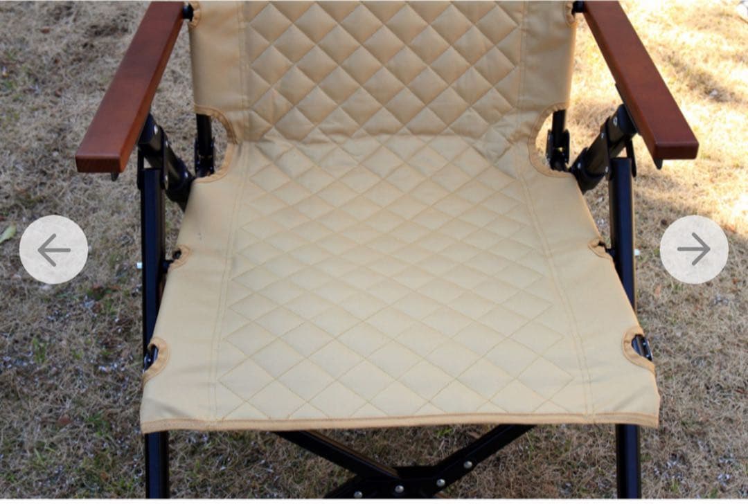 Alpen Outdoors ハイバックチェア ブラック