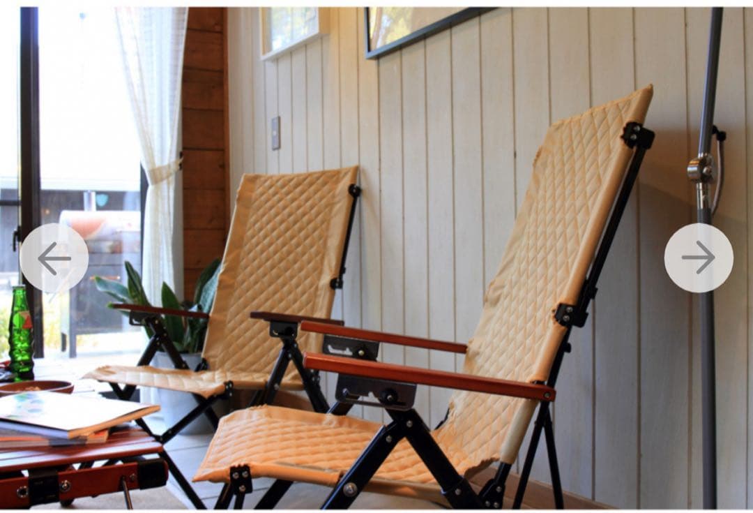 Alpen Outdoors ハイバックチェア ブラック