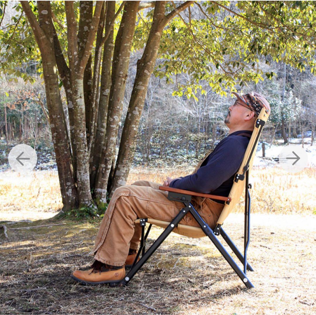 Alpen Outdoors ハイバックチェア ブラック