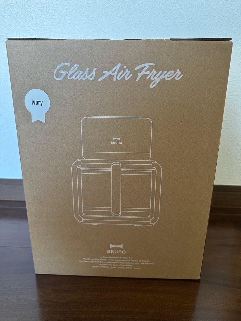 ブルーノ　ガラス　エアフライヤー　BOE122-IV