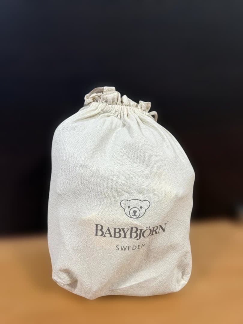 お値下げ！取説、箱、カバー付BabyBjorn ブラック 抱っこひも ハーモニー