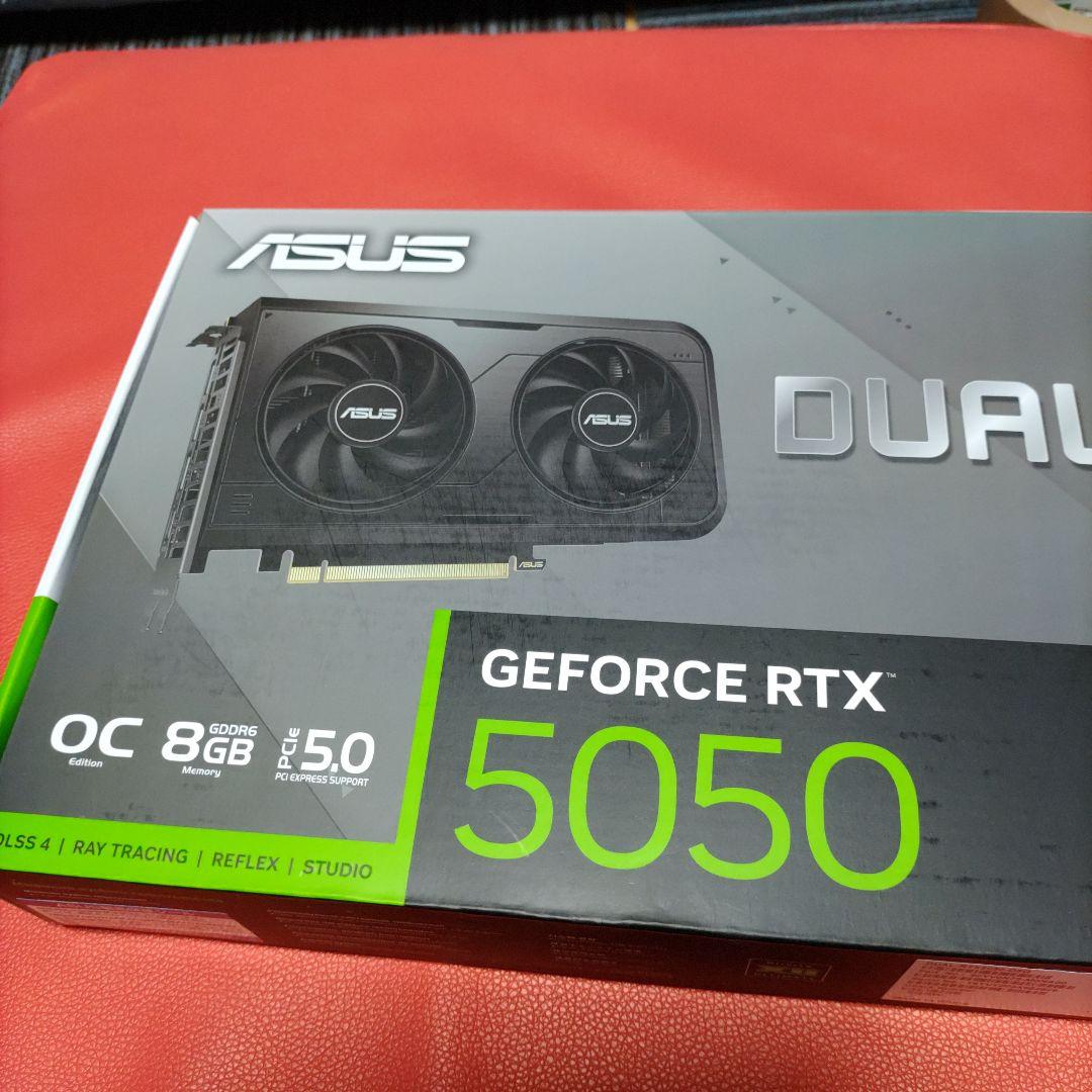 ASUS Dual　GeForce RTX 5050 8GB OC　1年保証
