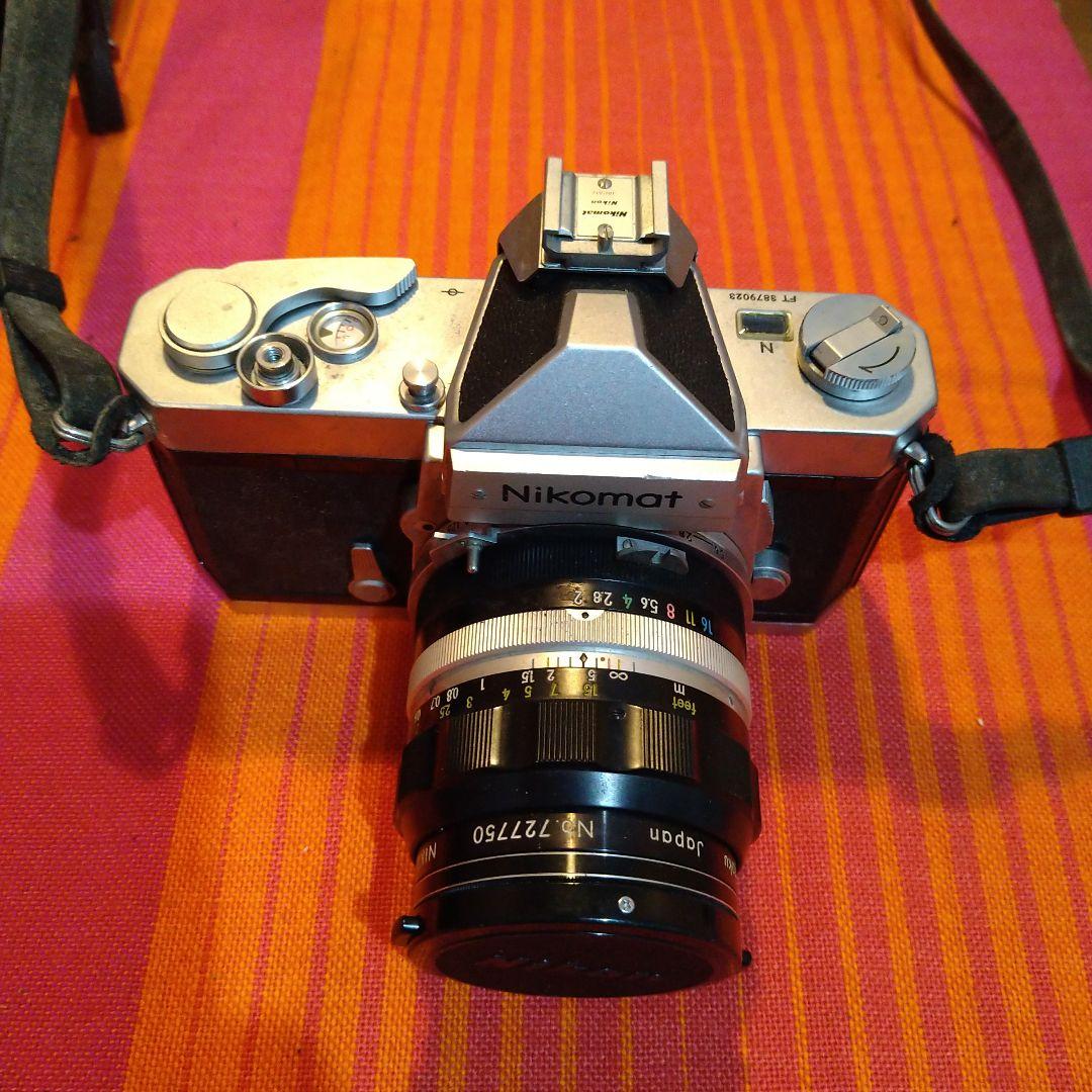 ブラックです‼️Nikomat FTN3879023　一眼レフ　フィルム