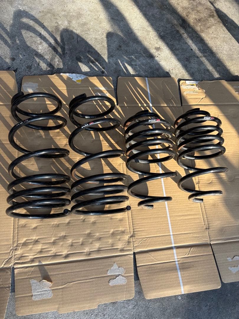 z12キューブ　ダウンサス