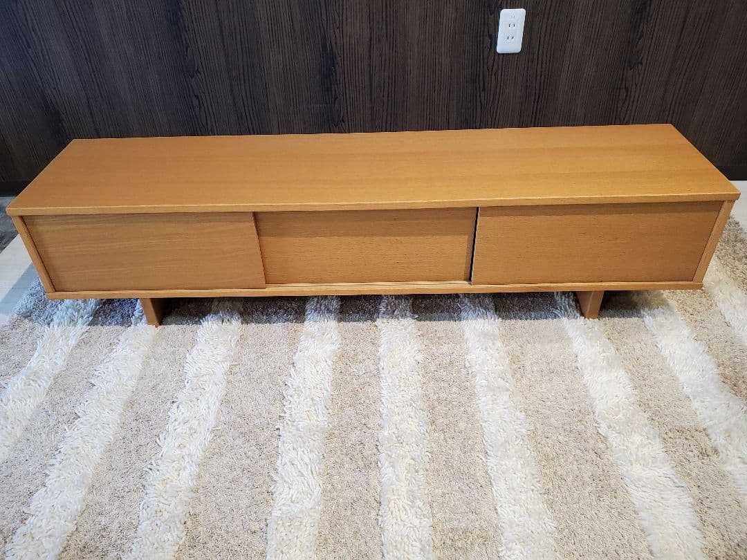 無印良品 オーク材　TVボード　テレビ台　ローボード